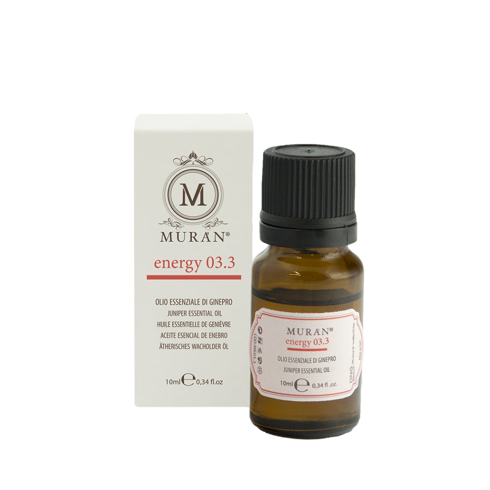 MURÀN – Óleo Essencial Energy 03.3 Zimbro Anti-Queda por Couro Cabeludo com Caspa 10ml